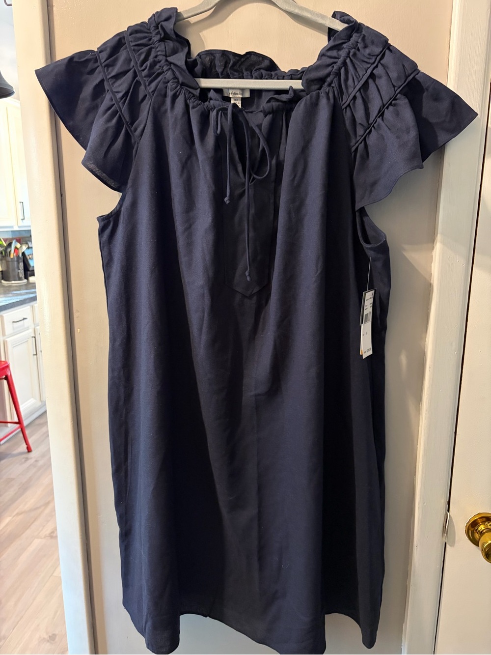 Signature by Robbie Bee Navy Dress with Tag